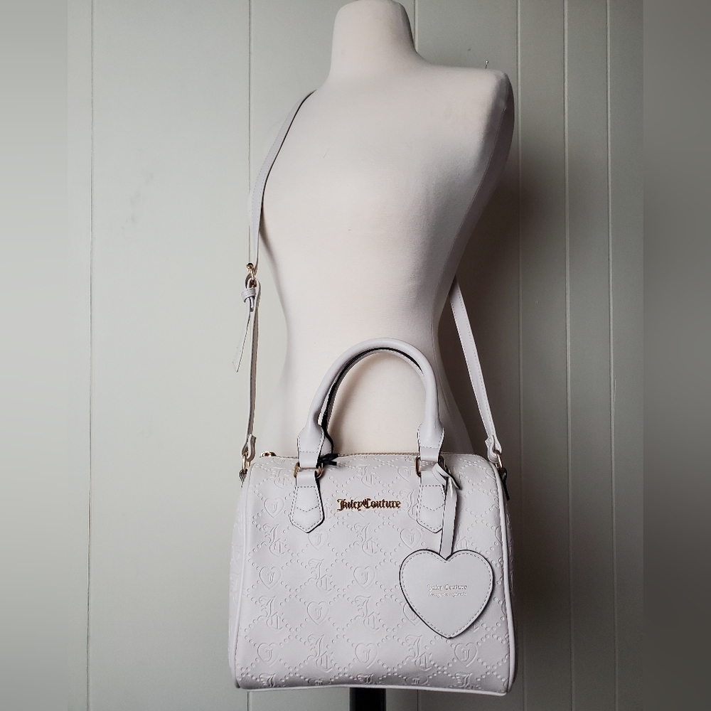 JUICY COUTURE angel best seller fame satchel crossbody bag - Picture 2 of 8